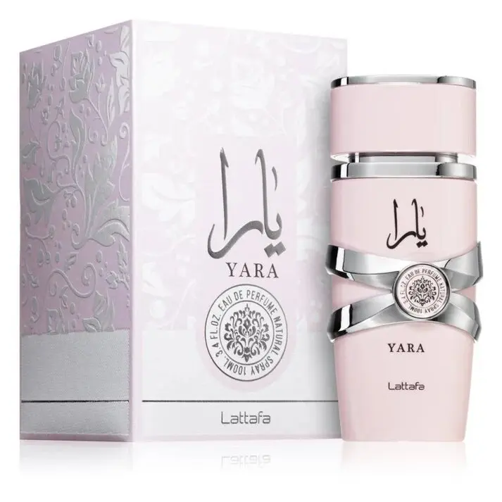 Yara Pink By Lattafa 100ml! Eau De Parfum! Popular Ladies Scent! Sweet Vanilla Powdery Fragrance!