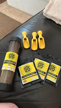 Product Review of Solid Angling Solutions - PVA Solid Bags for Carp Fishing in Sizes S, M, L, XL from J**s S**d 0