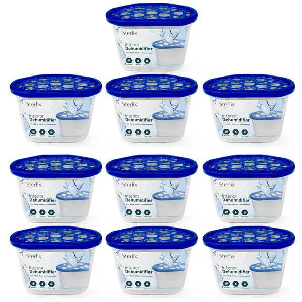 Sterlix Dehumidifier Tubs for Condensation,Humidity, Mould, Neutralising Odours Household Defense 1