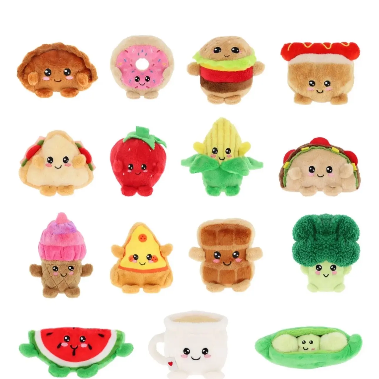 Foodie Bobballs plush soft toy by keel toys