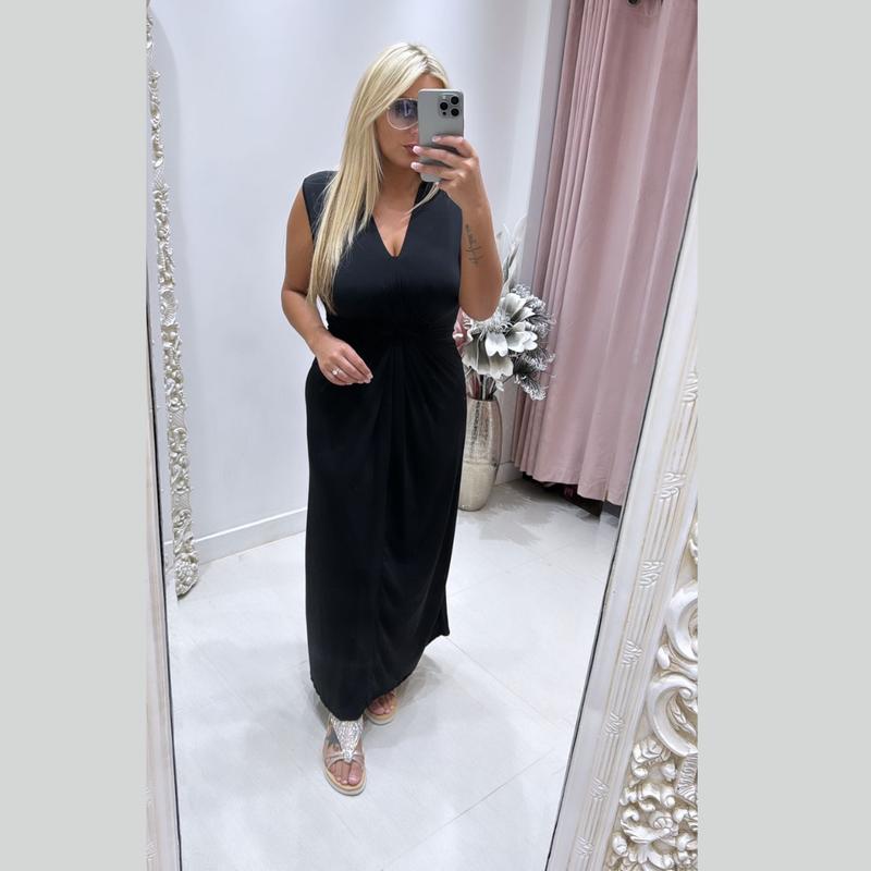 Pretty Dollz ~ Cleo ~ Knotted Midaxi Dress ~ Many Colours fashionable Womenswear 3