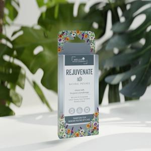Rejuvenate Skincare Patches - Contains GHK-CU, Pomegranate Extract, Ginseng, Green Tea Extract And Blackberry Extract - each pack contains 18 patches - each patch lasts 24 hours