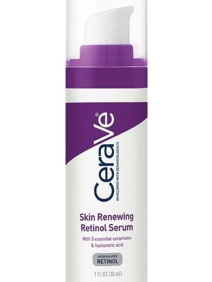 CeraVe Anti Aging Retinol Serum | Cream Serum for Smoothing Fine Lines and Skin Brightening Skincare | With Retinol, Hyaluronic Acid, Niacinamide, and Ceramides | 1 Ounce 2