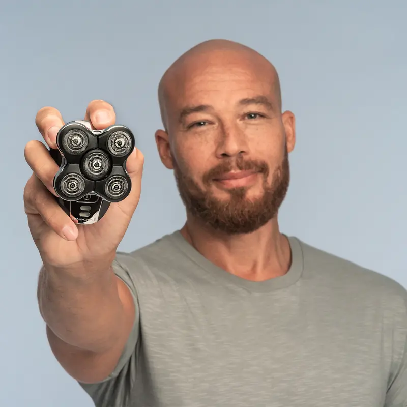 Remington Head Shaver | RX5 Ultimate Series | Bald Head Shaver | Head Shaver for Men | Mens Head Shaver | 5 Cutting Heads | 50 Minute Run Time | Close Shave | Smooth Comfort Trimmer 4