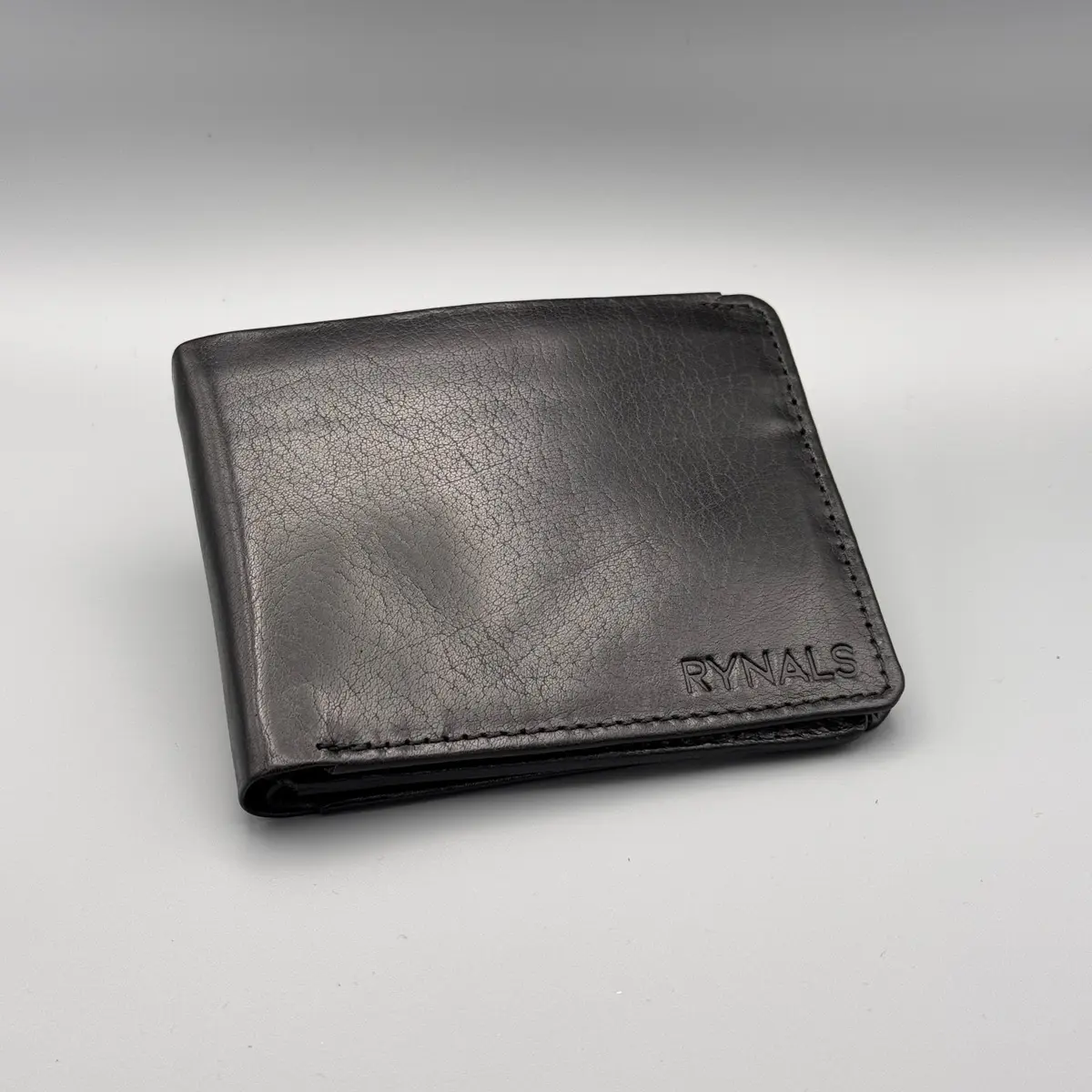Rynals Handmade Bifold Leather Wallet for Men, Anniversary & Christmas Gift, Custom Wallets, Boyfriend, Groomsmen, Brown