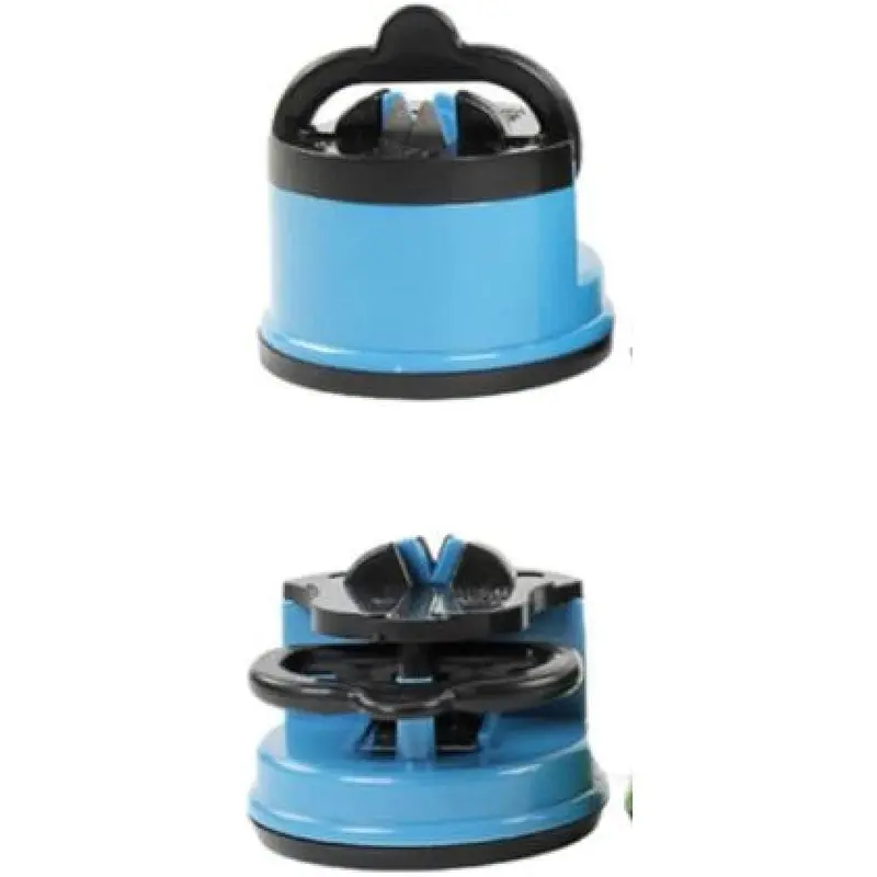 Kitchen Knife Sharpener with Suction Cup Household Sharpening Tool Sharpening Stone Suction Cup Positioning Sharpener Ceramic Lightweight 6
