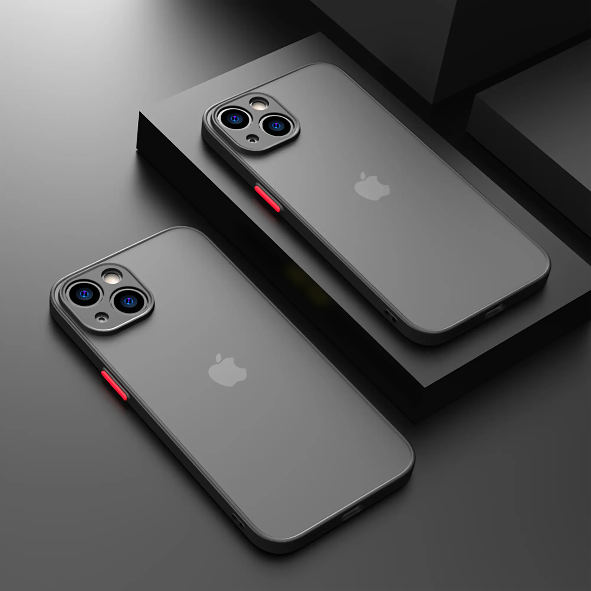 Shockproof Phone Case for iPhone 16 iPhone 15 iPhone 14 iPhone 13 iPhone 12 iPhone 11 Stylish Matte Finish Premium Quality Internal & Back & Corner Protection Silicone iPhone Case Rubber iPhone cover Smartphone Accessories Phone case Handheld Cellphone