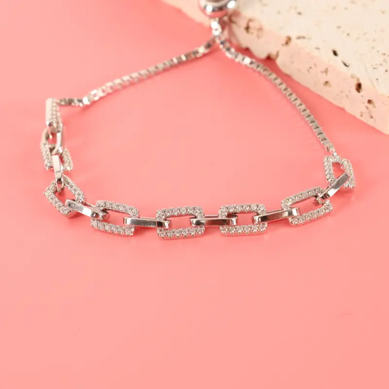 Slider Link Chain Bracelet 6