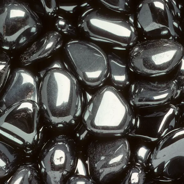 Hematite Crystal Tumble Stones, A Grade Hematite, polished tumble stones, chakra stones, reiki healing crystals, hematite
