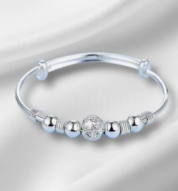 Ladies Adjustable Metal Fashion Bangle - Perfect for Any Occasion 3