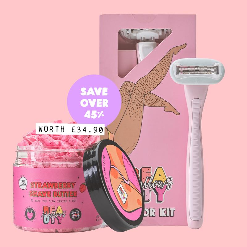 Mallows Beauty Razor Starter Bundle - Smooth and Silky Shaving Experience 7