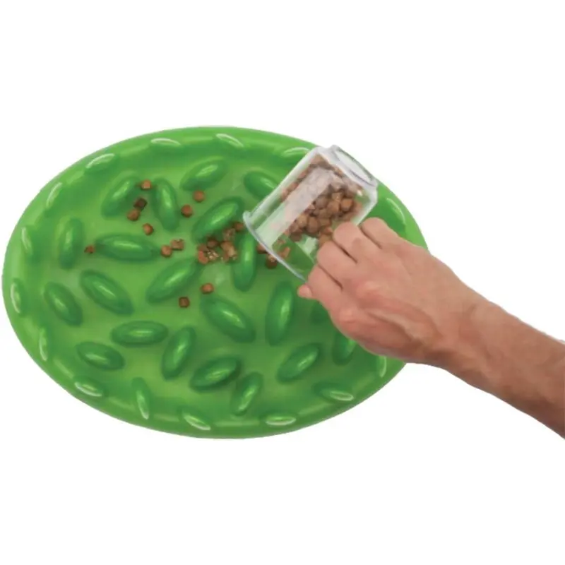 Company of Animals GREEN Mini Slow Interactive Feeder for Dogs, Best Fun Slow Feeder Dog Bowl, Anti-Gulp, Gobble Stopper, Mental Stimulation Dog Puzzle, Suitable for Puppy & Small, Medium & Large Dogs 6
