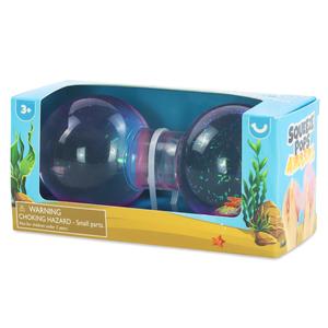 Keycraft Axolotl Sensory Fidget Toy - Glitter Squeeze Pops