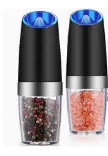 Product Review of Battery Powered Automatic Pepper Grinder, Household Pepper Grinder, Adjustable Spice Grinder, Household Kitchen Gadgets, Spice Grinder for Home Kitchen from m**a 0