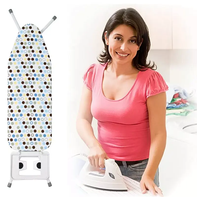Adjustable Folding Ironing Board Table with Non-Slip Rack 3