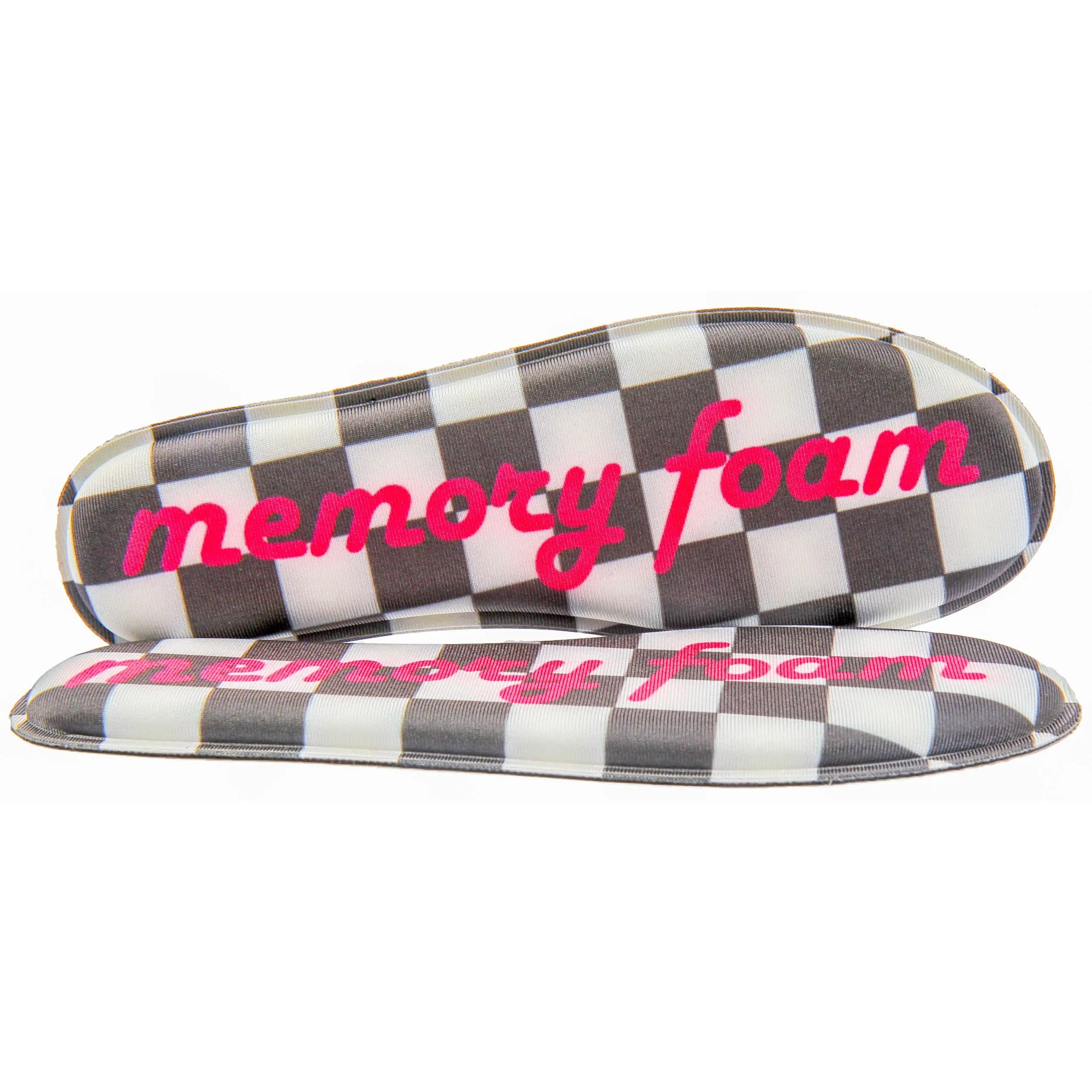 Memory Foam Insoles In Black White