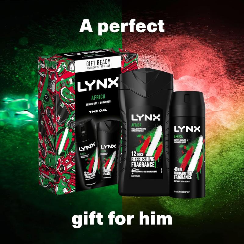 Africa The O.G. Duo Deodorant Gift Set Body Wash & Body Spray perfect for his daily routine 2 piece Body Care Scent 2