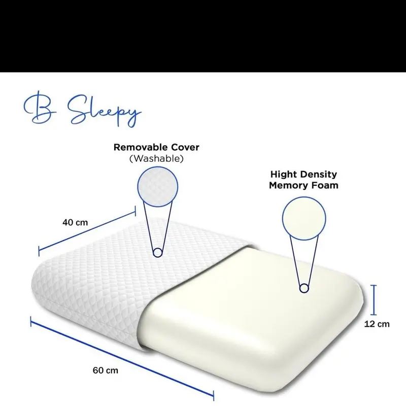 B Sleepy Memory Foam Pillow - Comfortable and Supportive 5