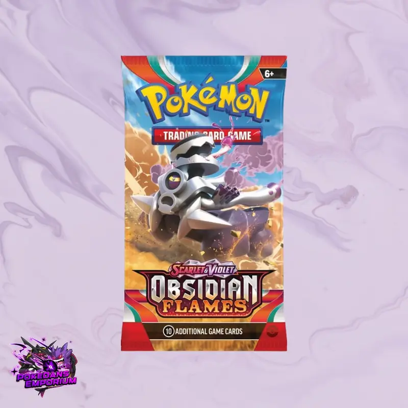 Pokemon Scarlet & Violet Obsidian Flames Booster Packs Trading Card Game 2