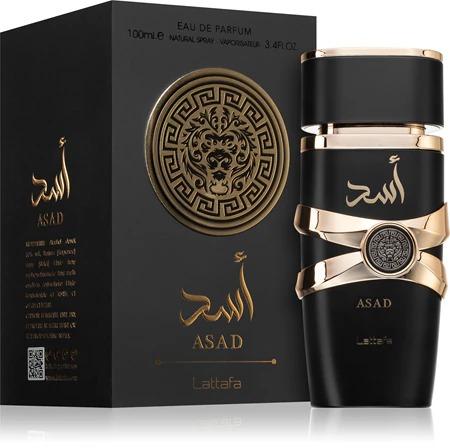 Asad Lattafa Black Eau de Parfum Spray 100ml for Men Gift Fragrance - Arabian Fragrance 2