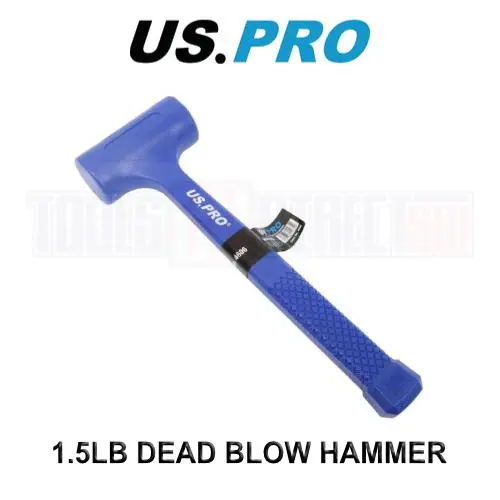 US PRO Tools 1.5lb 24oz Dead Blow Hammer 4606