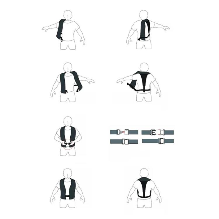 Automatic Inflatable Life Jacket Professional Swimming Fishing Vest Water Sports 2