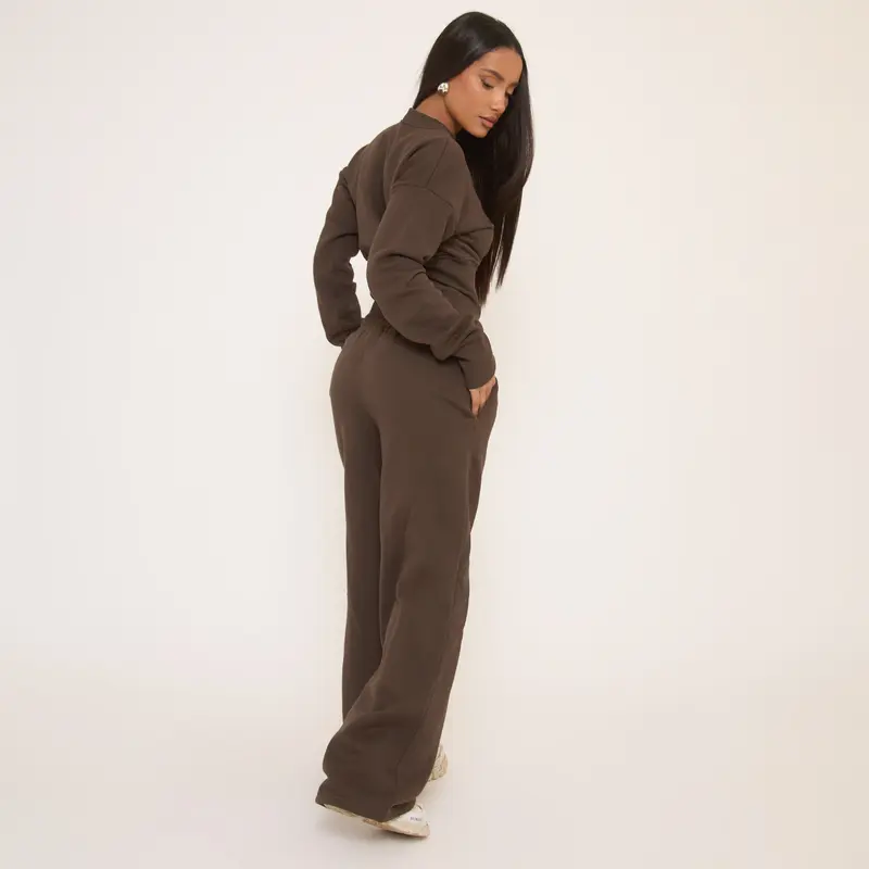 Elasticated Waist Wide Leg Joggers 2