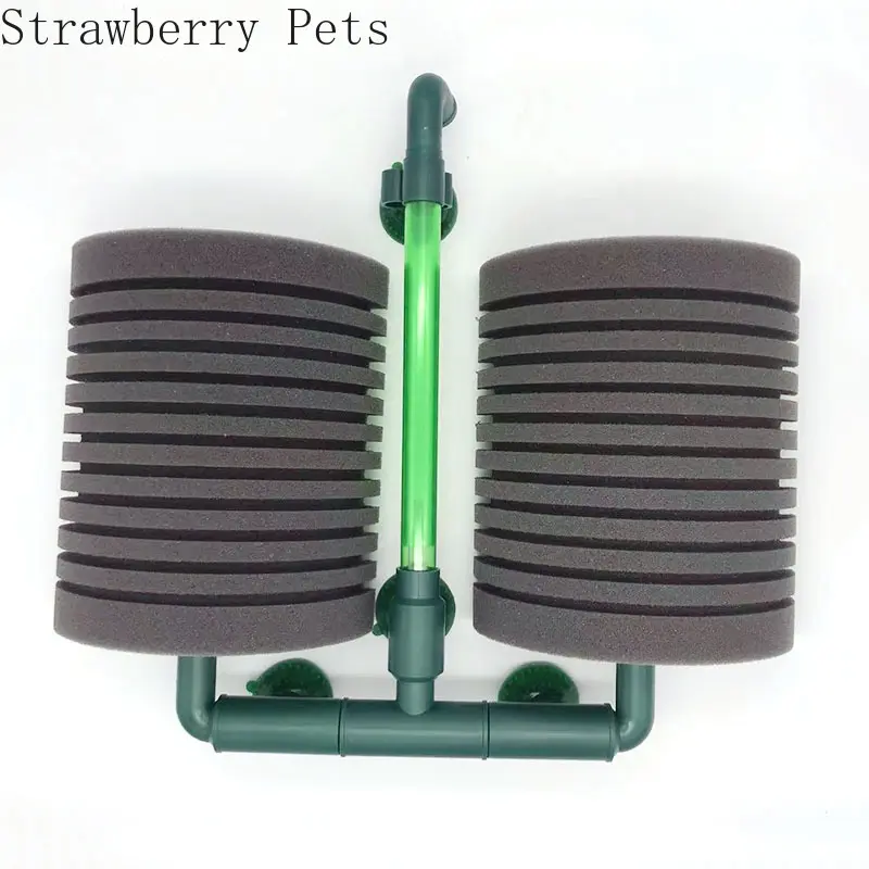 New Bio Sponge Filter for Aquarium Fish Tank Shrimp Pond Air Pump Biochemical Filtration Noiseless Foam aquarium accessories 4