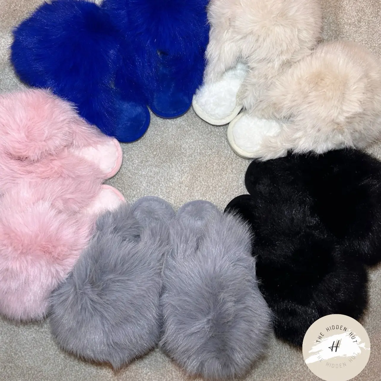 XL faux fur super fluffy slipper sliders 7007 Footwear Women