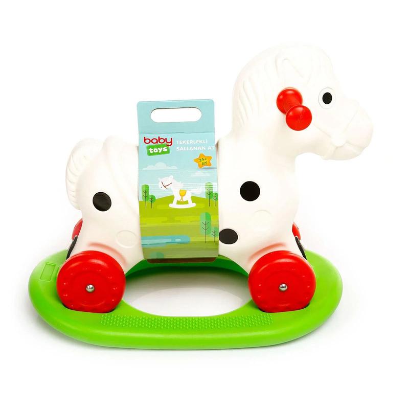 baby toys Rocking Horse with Wheels 1