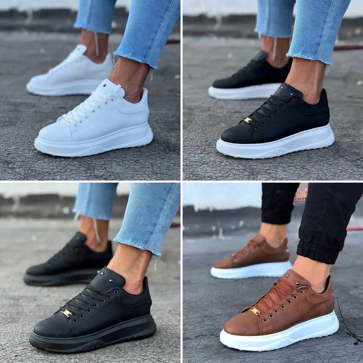 Wagoon 500 Men's Casual Lace Up Trainers Sneaker Shoe Footwear Comfort
