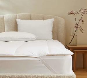 Soft Microfibre Mattress Topper Enhancer With Elasticated Corner Straps