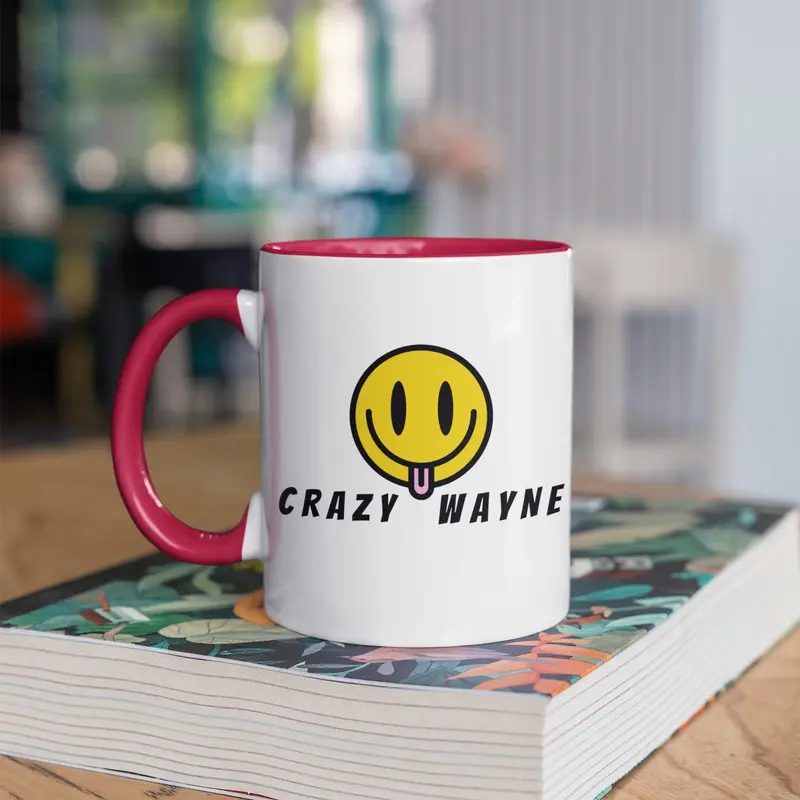 Crazy Wayne Tik Tok Raver Mug Ceramic Coffee Tea Drink Cup Drinkware Tumbler mugs 3