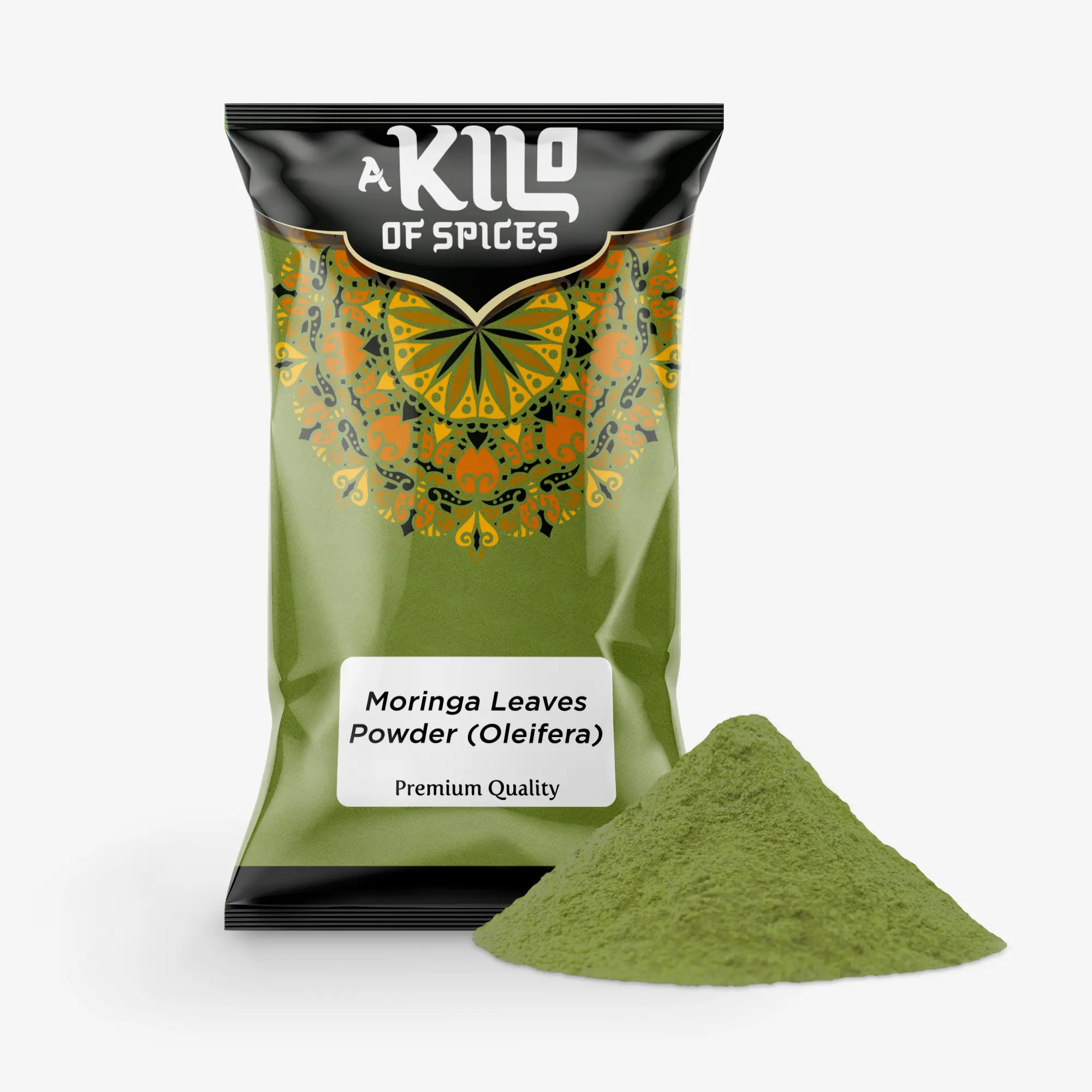 Organic Moringa Leaves Powder (Oleifera) for Natural Health, Nutrient-Rich Superfood