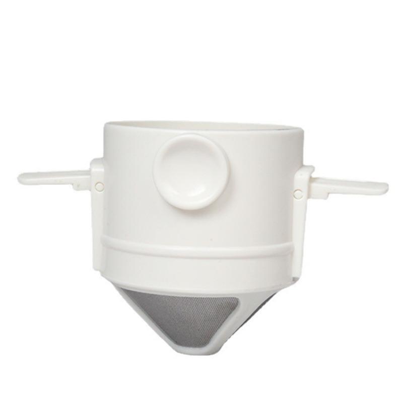 1pc Stainless Steel Coffee Filter, Portable Coffee Maker For Office, Camping And Travel 5