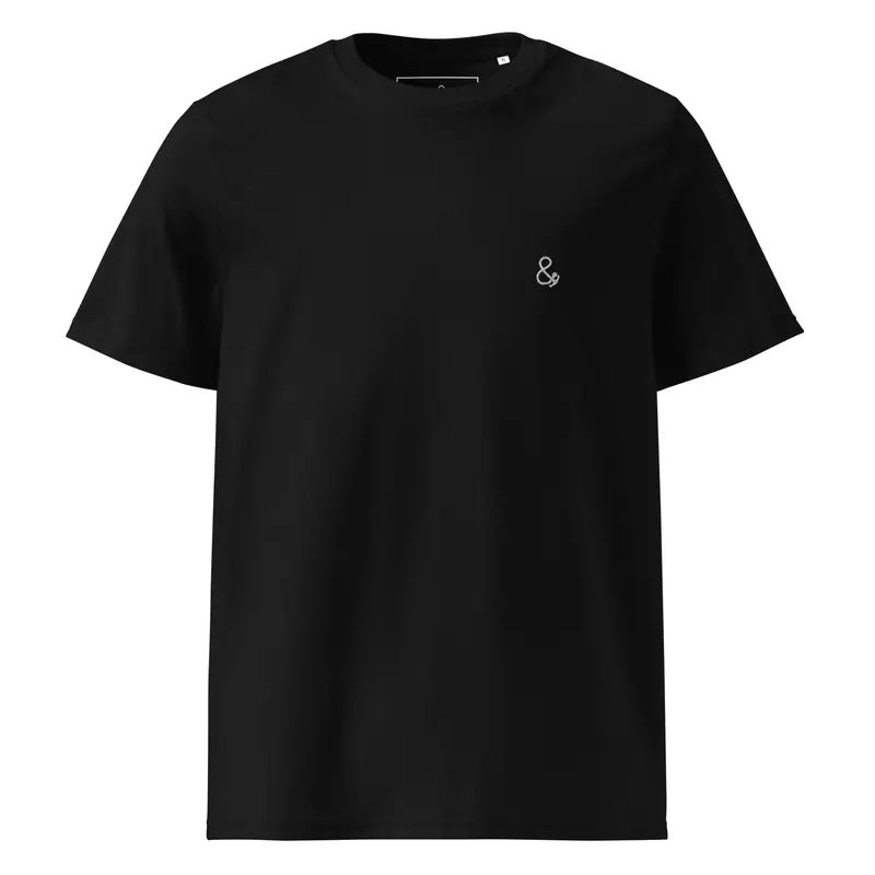 ANCHOR & CREW Ampersand Signature Organic Cotton Embroidered T-Shirt 0
