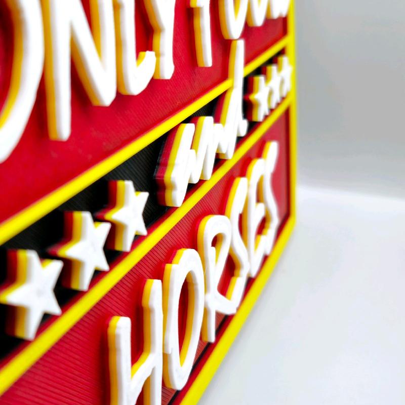 Only Fools And Horses Retro Plastic Sign, Vintage Gift 3