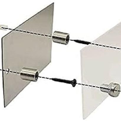 Dual Layer House Door Signs Plaques Door Number Street Name Acrylic & Aluminium Composite Decor Landscape Wall Mount 4