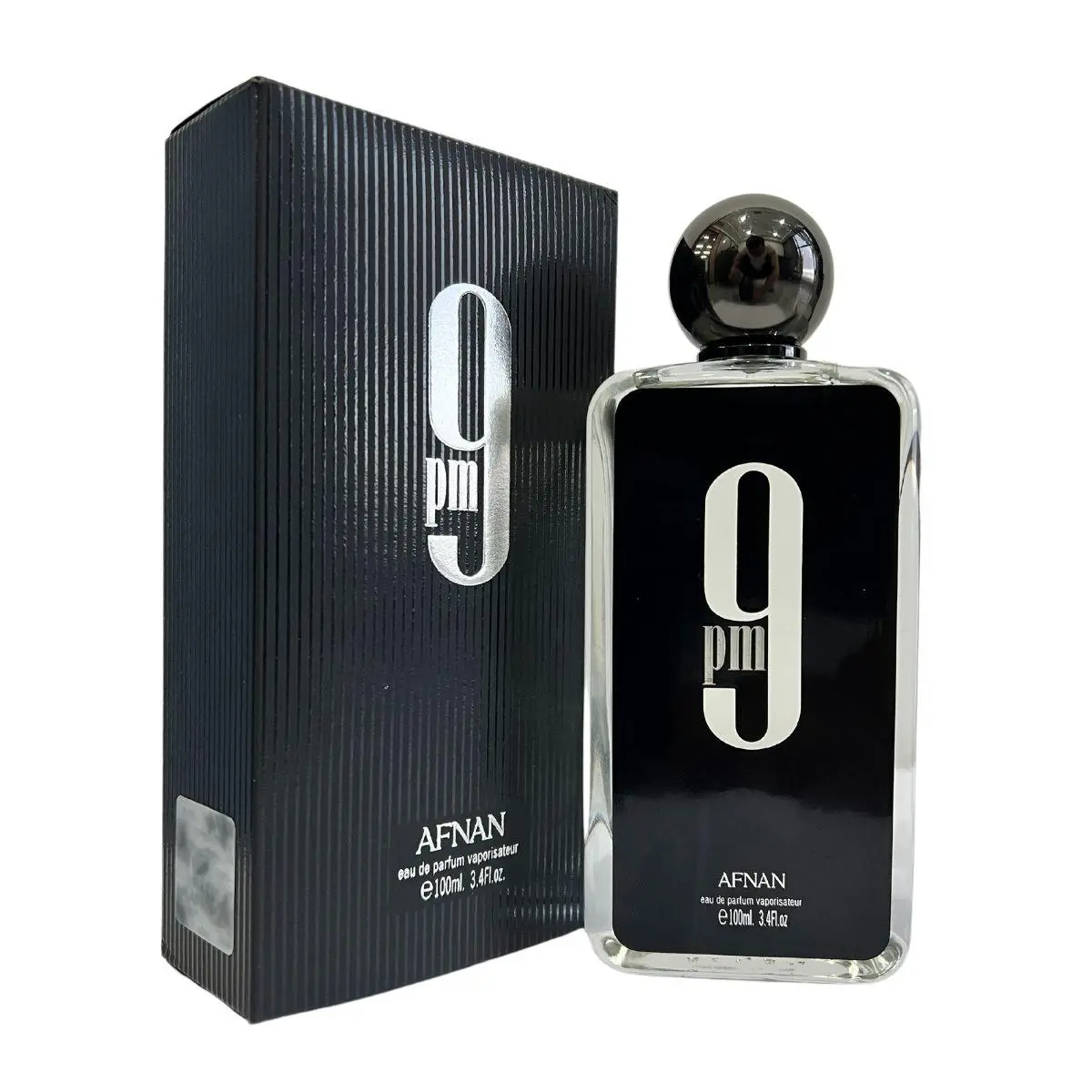 【Free Shipping】AFNAN 9 PM for Men Eau de ParfumSpray, 3.4 0z -Men's Fragrance byAfnan Factory