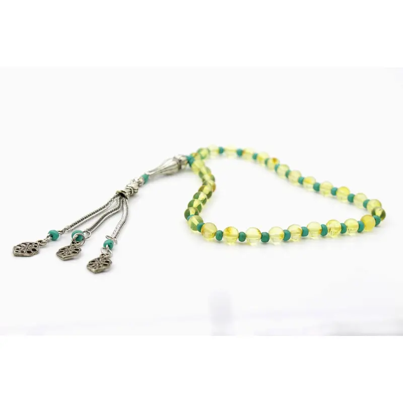 Baltic Amber Master Piece Prayer Islamic Beads 0