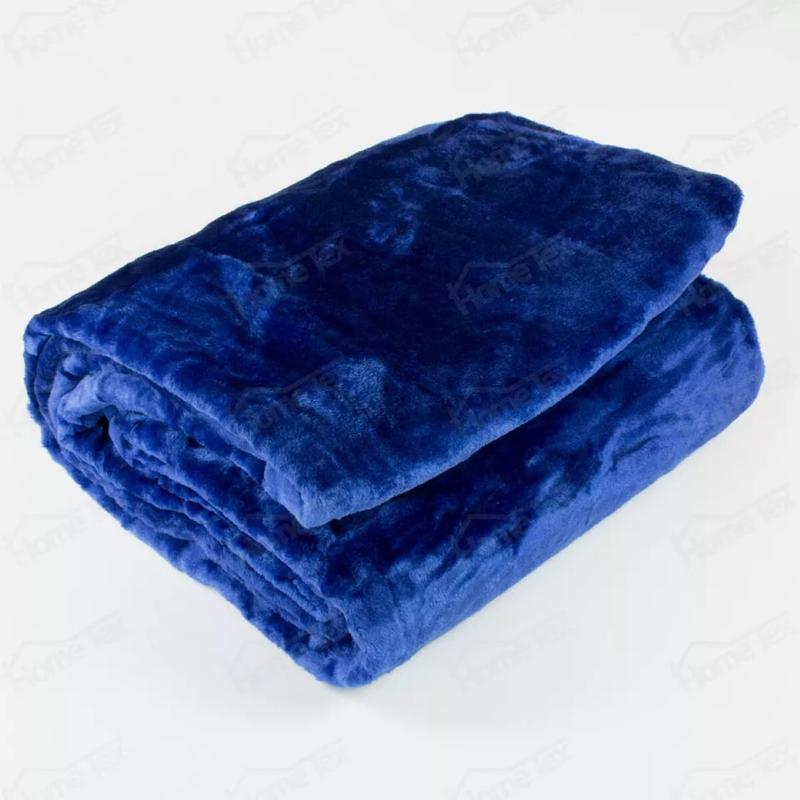 Large Faux Fur Warm Fleece Throw Over Soft Sofa Bed Mink Blanket Double & King 1