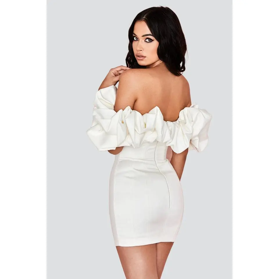Keira | Ruffle Bodycon Dress