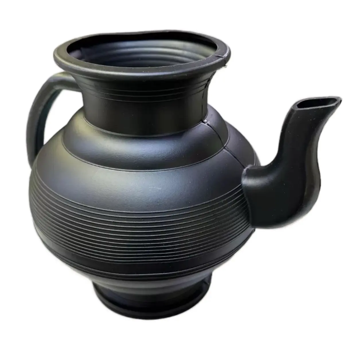 HEAVY QUALITY PLASTIC LOTA DURABLE JUG (DESIGN MAY VARY) BLACK GREY WITH SPOUT FOR TOILET ABLUTION WATERING  Lightweight