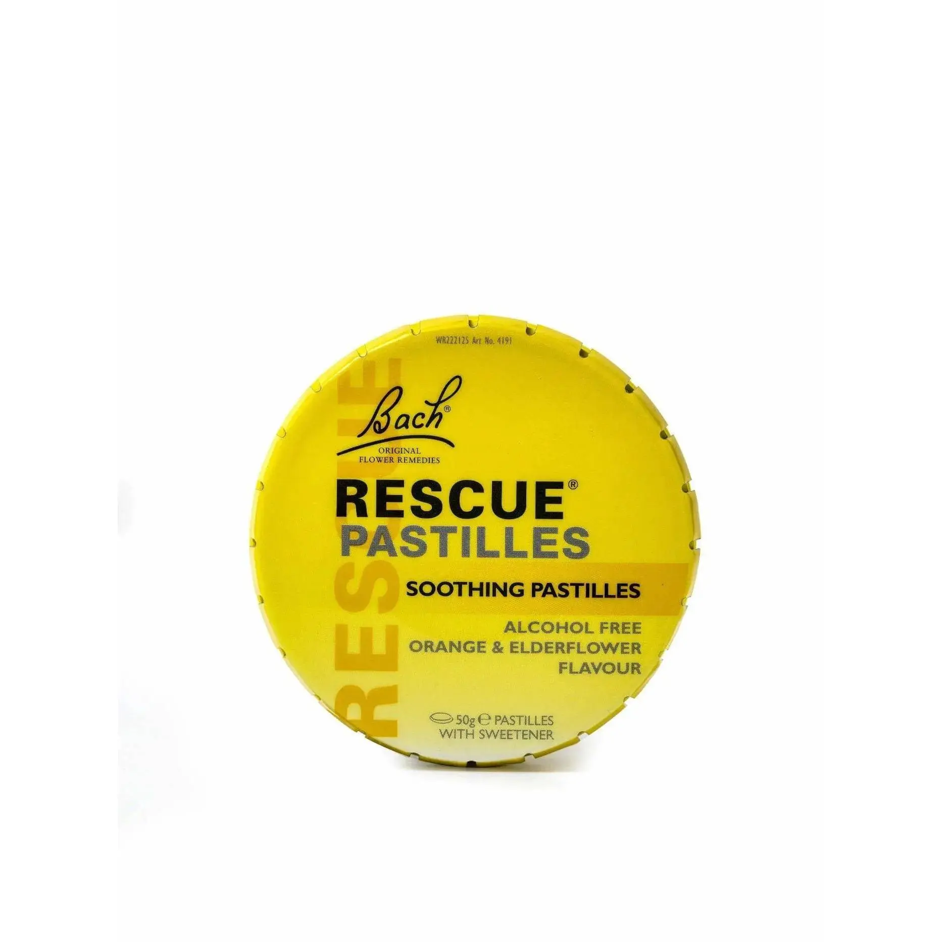 RESCUE® Pastilles Orange and Elderflower 50g
