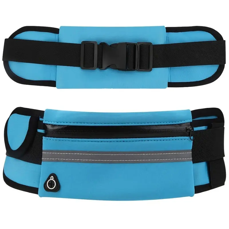 Reflective Multifunctional Running Waist Bag with Waterproof Phone Pouch and Bottle Holder 7