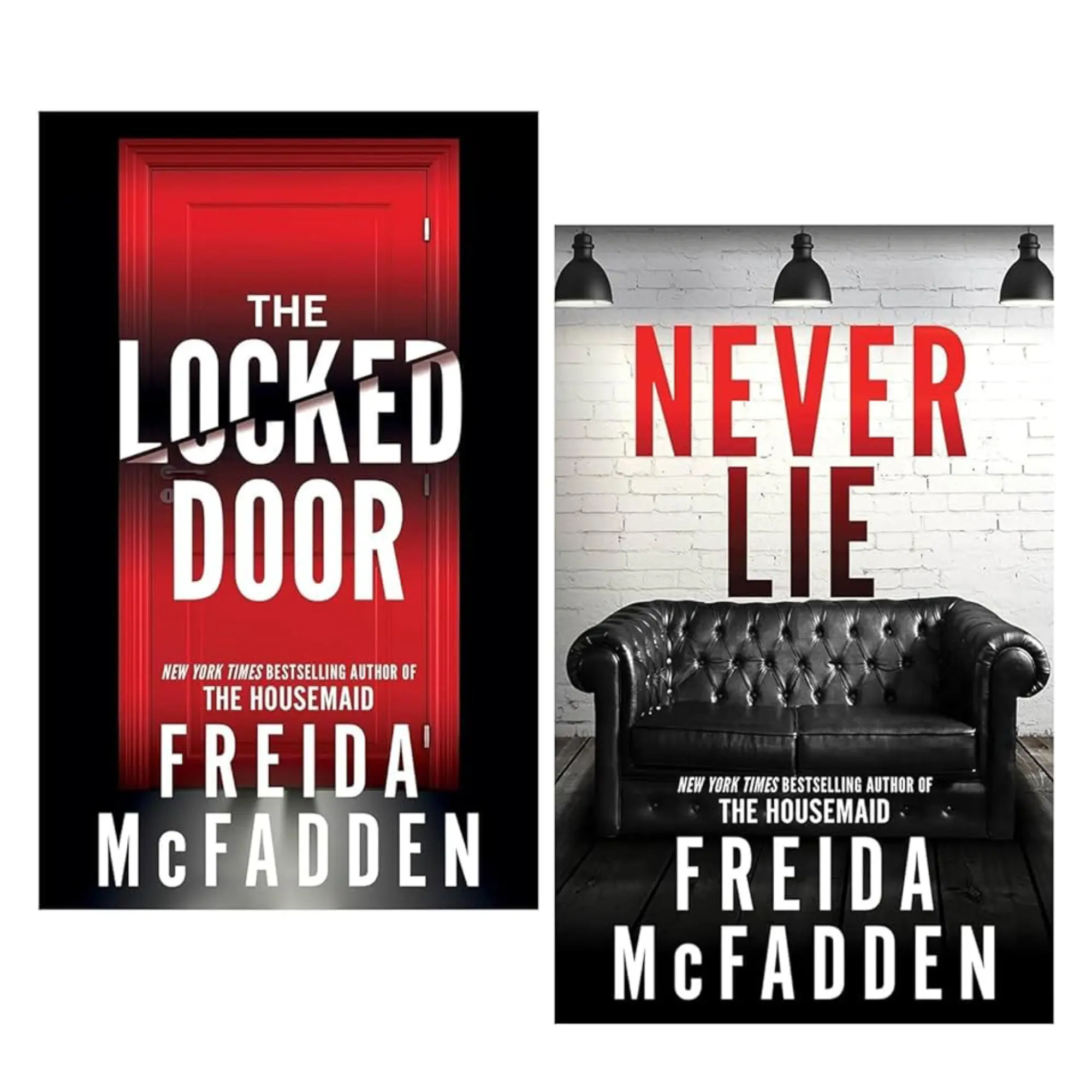 The Locked Door & Never Lie Bundle Fredia McFadden frieda mcfadden