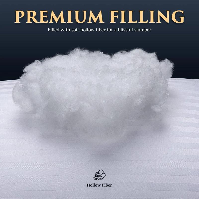 2 Pack BHS Hotel Pillow cotton pillow luxury pillows viral pillow comfort pillow luxury hotel white anti-allergic quality pillows hotel  bedding 7