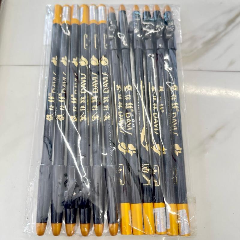 3pcs Davis Eyebrows Pencil Lip Eyeliner Long Lasting Waterproof - Makeup for Beautiful Eyebrows and Lips - Lipliner 4