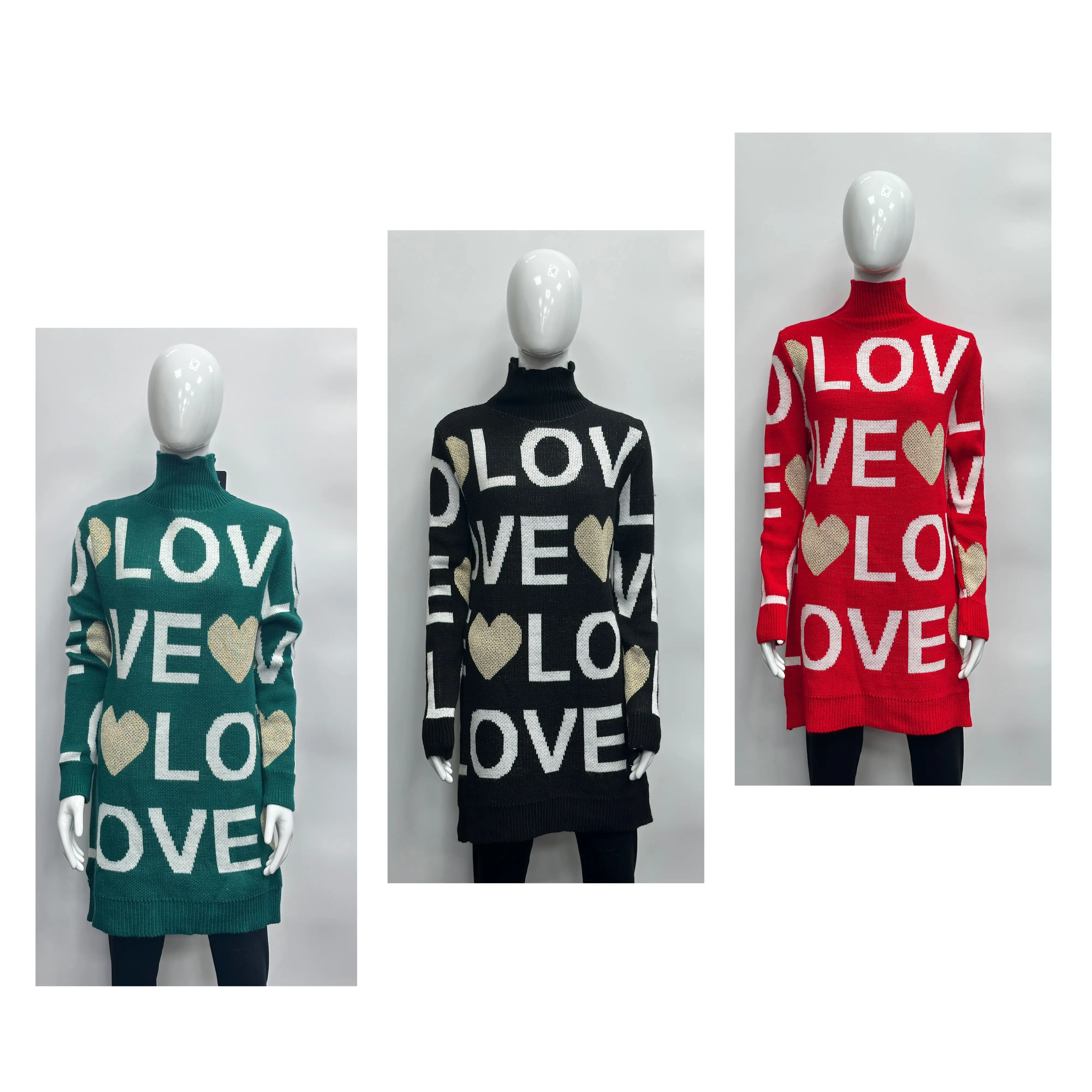 Women Jumper Turtle Neck Tops for Ladies Soft Sweater