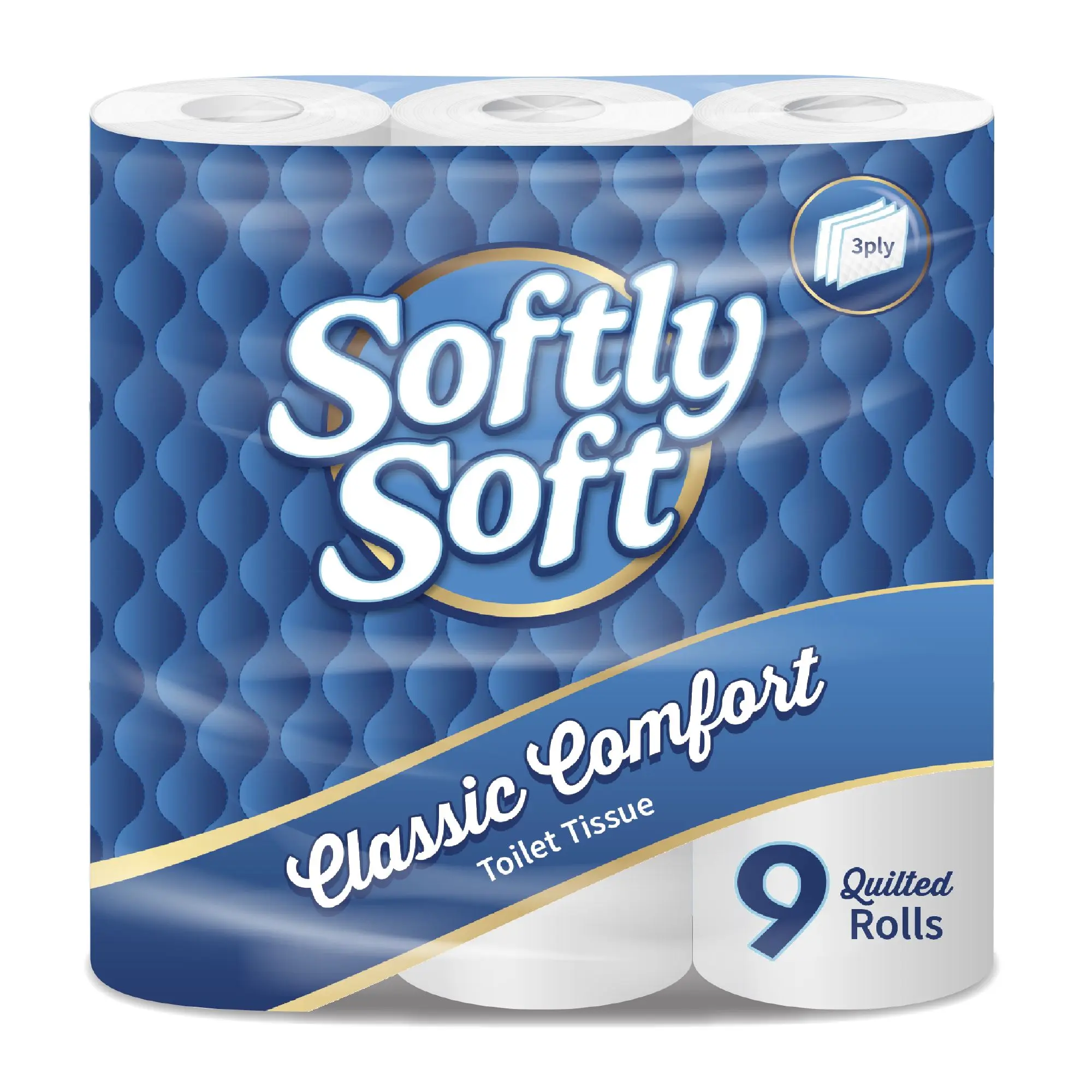 Softly Soft Classic Comfort 3 Ply 72Toilet Rolls